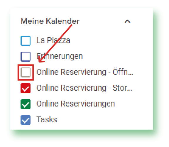 Show and Hide your Google Calendars