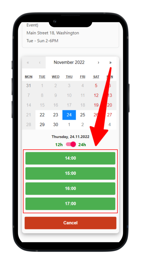 Bookable slots for your CalendarApp Event