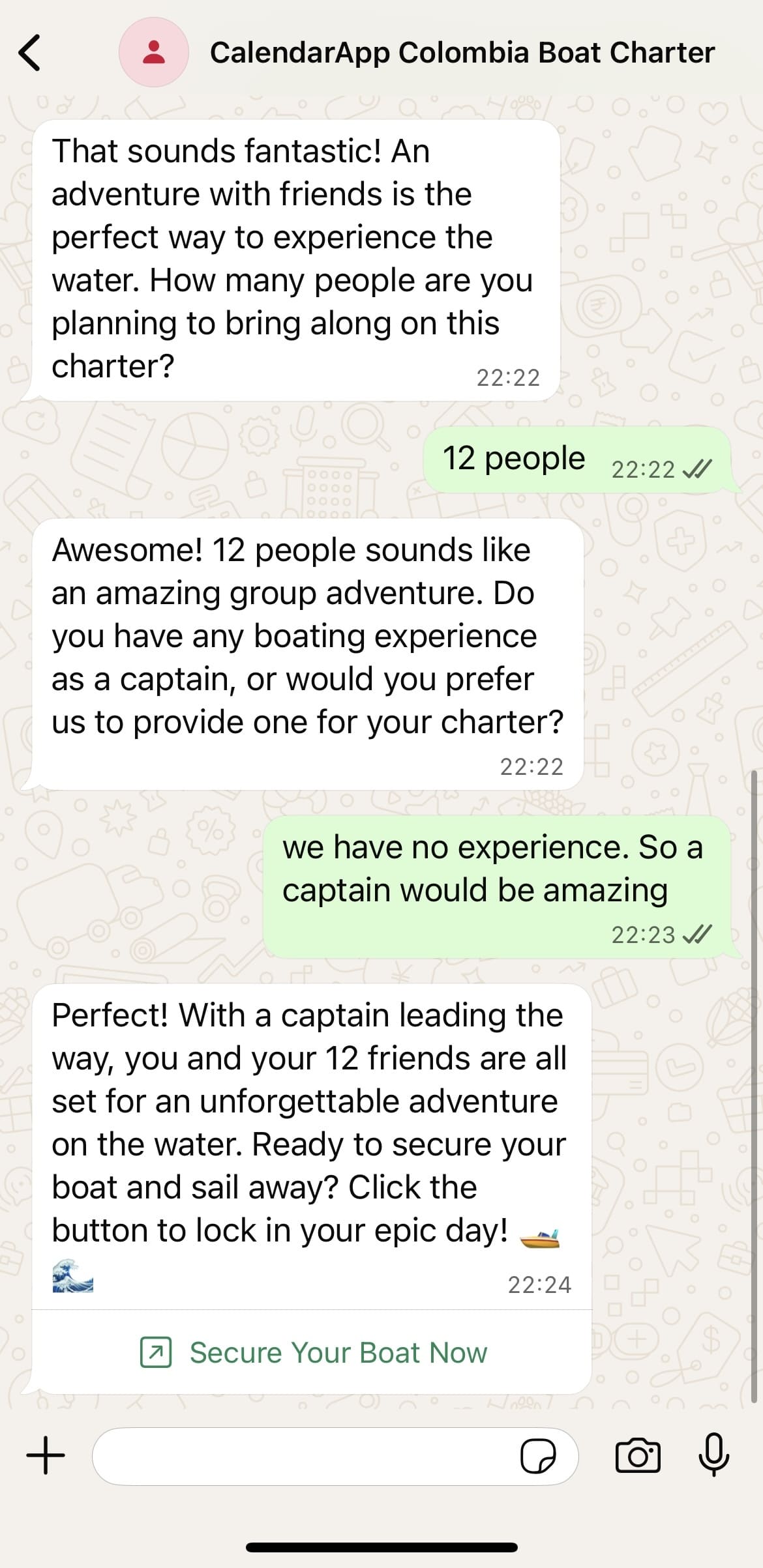 Boat Charter Qualifcation and booking